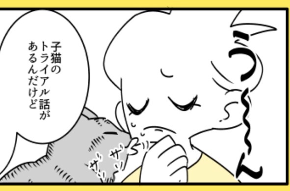 【漫画】第6話：ドキドキのトライアル期間！？新入り子猫とじゃれあうニャンコの姿にホッ♡【殿くん】