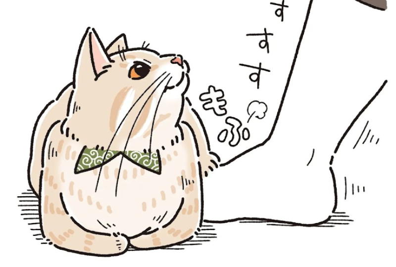 【漫画】第7話：「パパにはちょいと厳しいニャ！」ツンデレな猫くんが可愛い♡【麦くん】