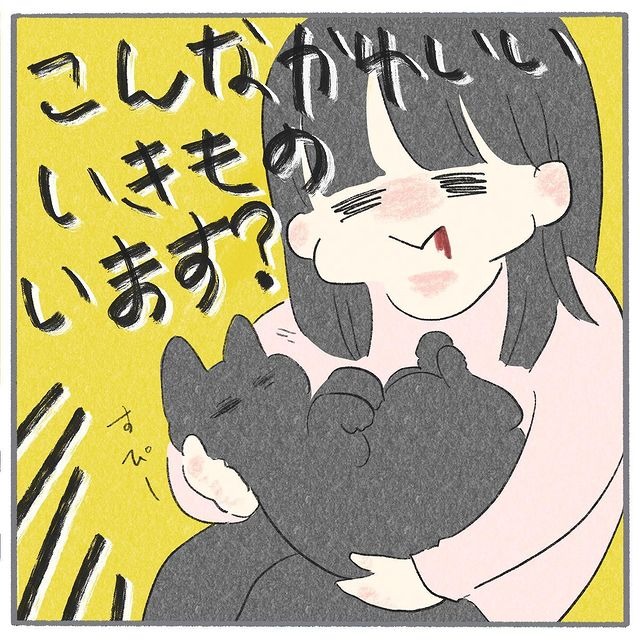 猫　抱っこ　漫画