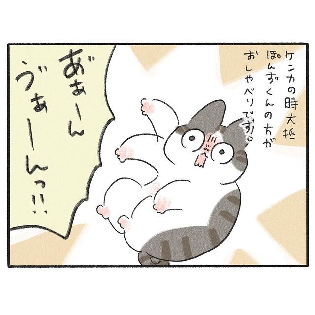 猫　怒る　漫画