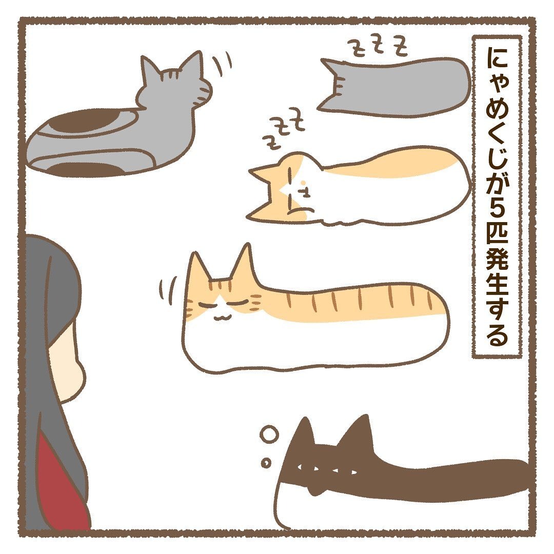 猫　ナメクジ　漫画