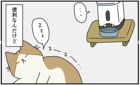 猫　爆睡　漫画