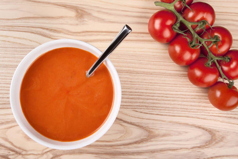 美味しそうなトマトスープ