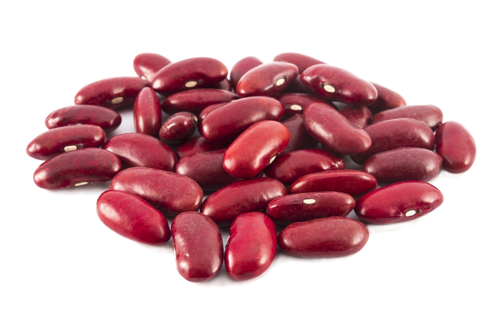 新鮮な赤いんげん豆
